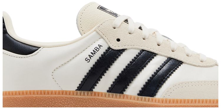 adidas Samba OG J Cream Black Satin