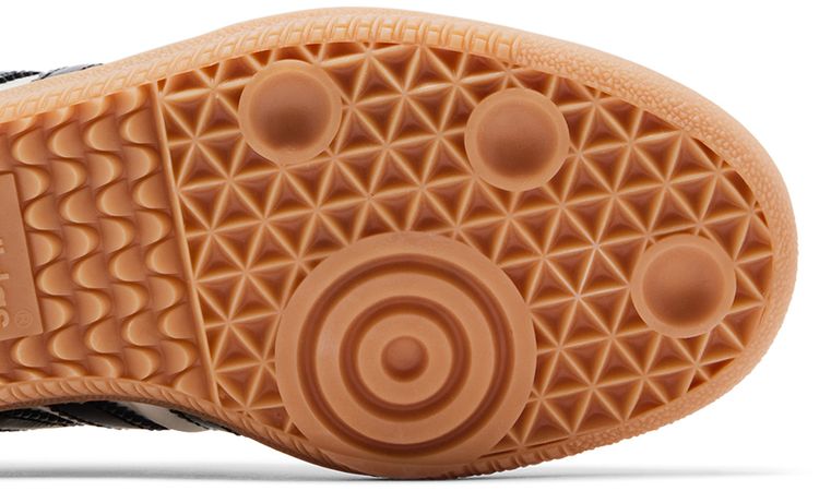 adidas Samba OG J Cream Black Satin