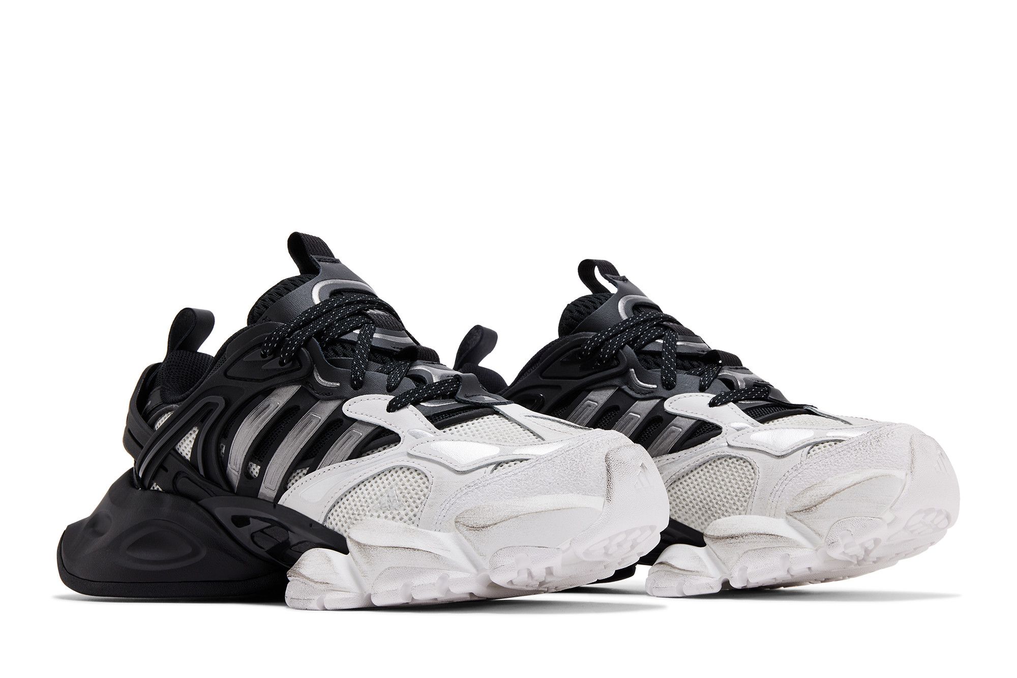 Buy adidas XLG Runner Deluxe 'White Black' - JR0861 | GOAT