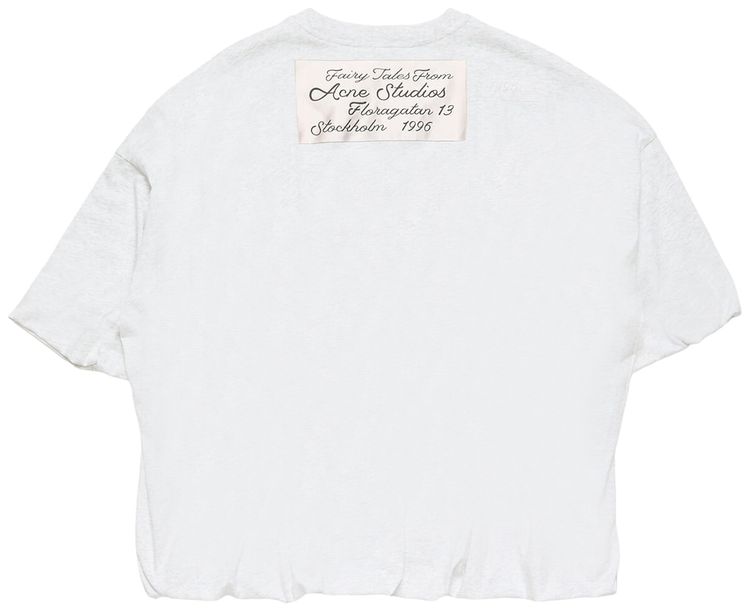 Acne Studios T Shirt Grey Melange