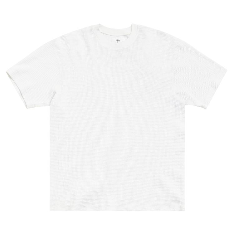Stussy Pigment Dyed Short Sleeve Thermal White