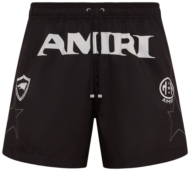 Amiri Sport Swim Trunk Black