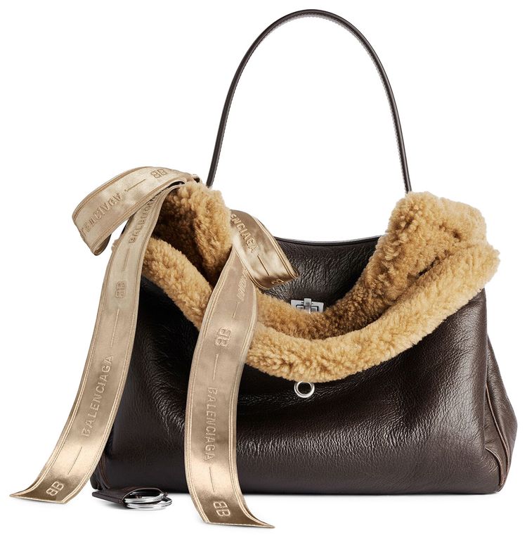 Balenciaga Rodeo Top Handle BrownBeige