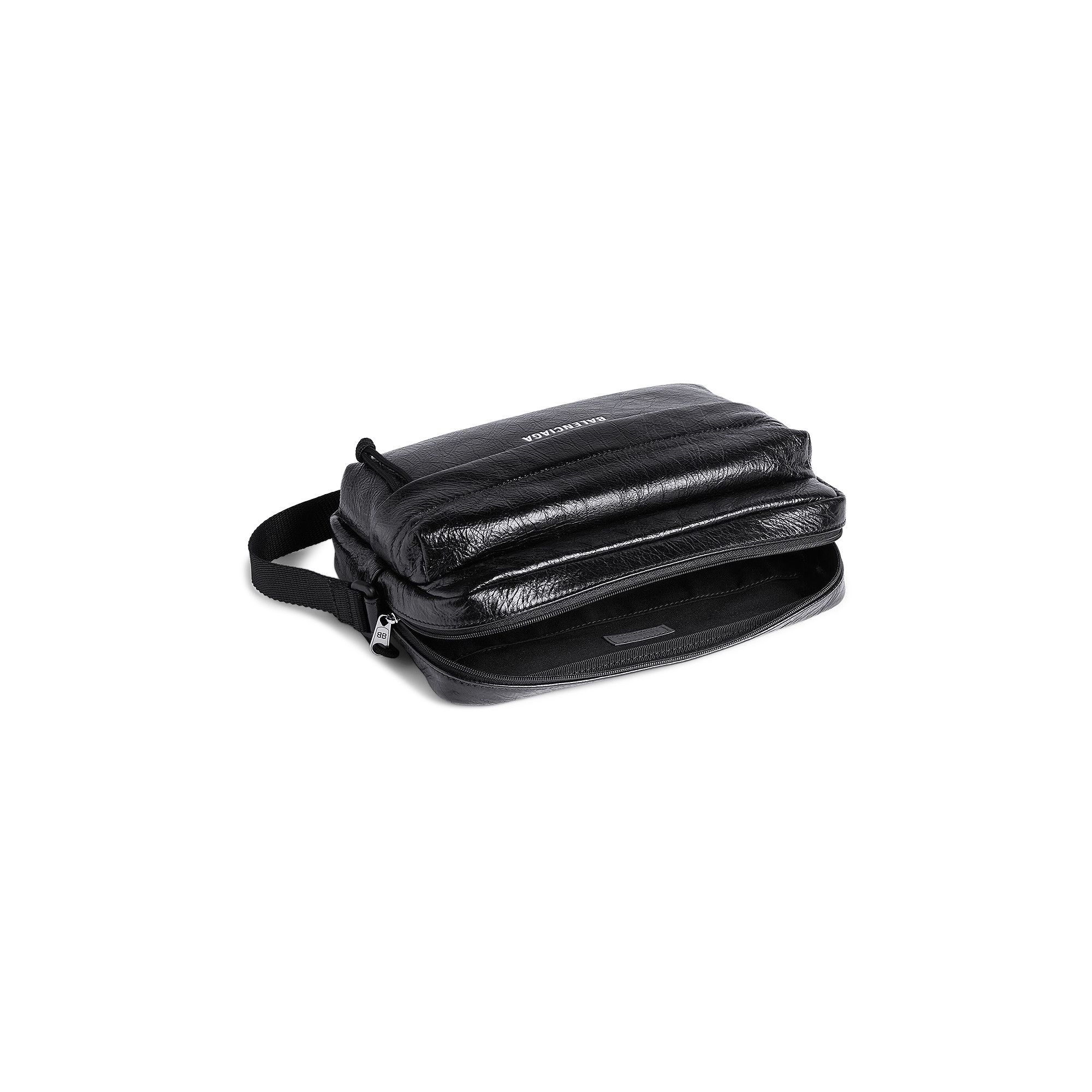 Buy Balenciaga Logo Print Shoulder Bag 'Black' - 845592 1VG87 1000