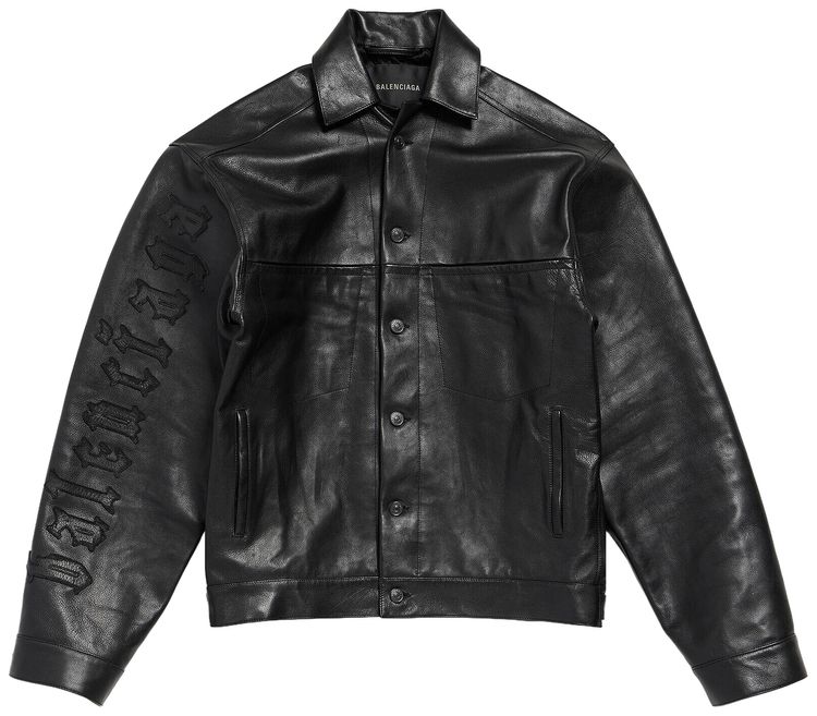 Balenciaga Shirt Jacket Black