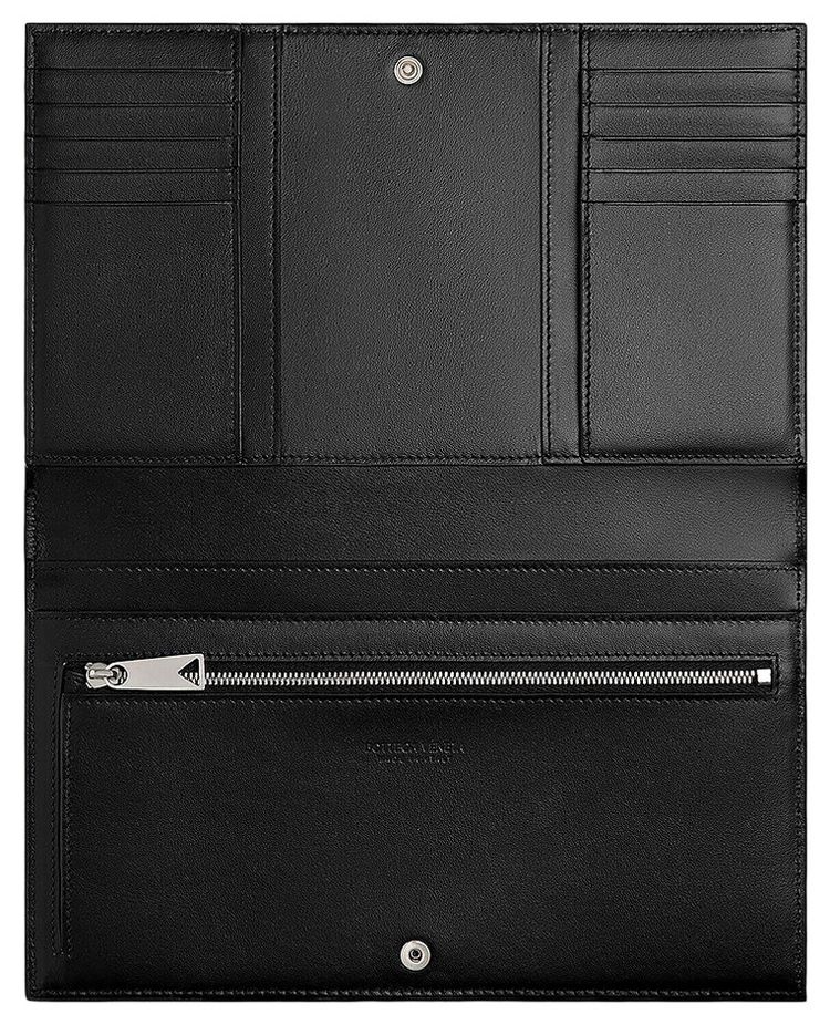 Bottega Veneta Travel Case BlackSilver