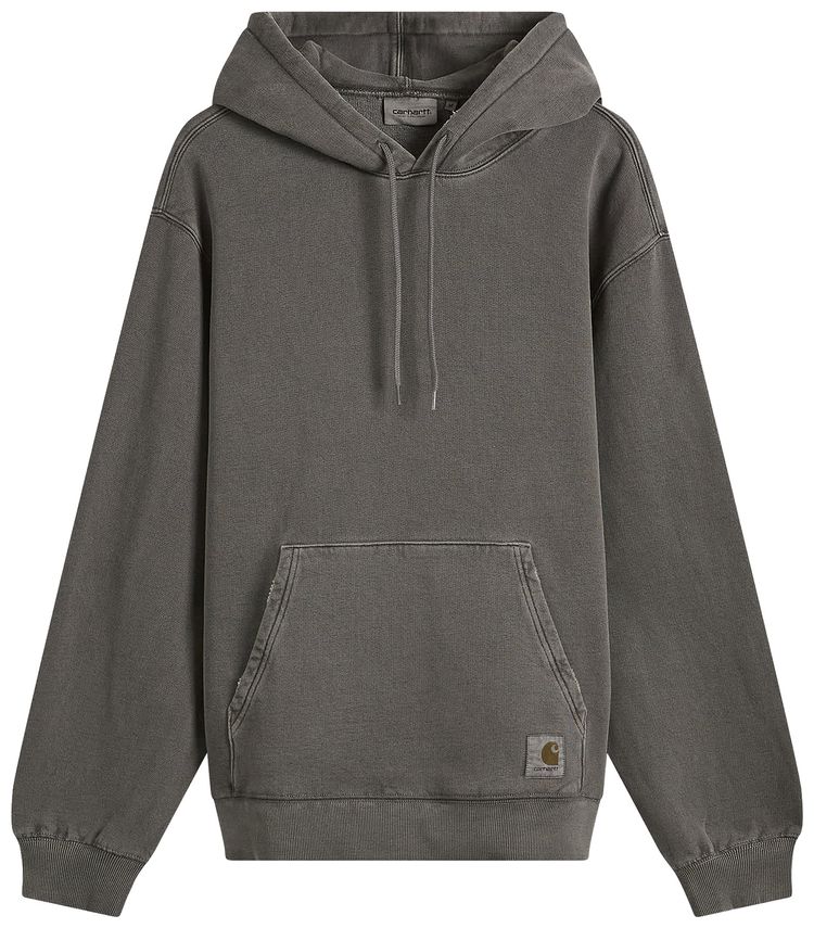 Carhartt WIP Hooded Torion Sweatshirt Black Grind Wash