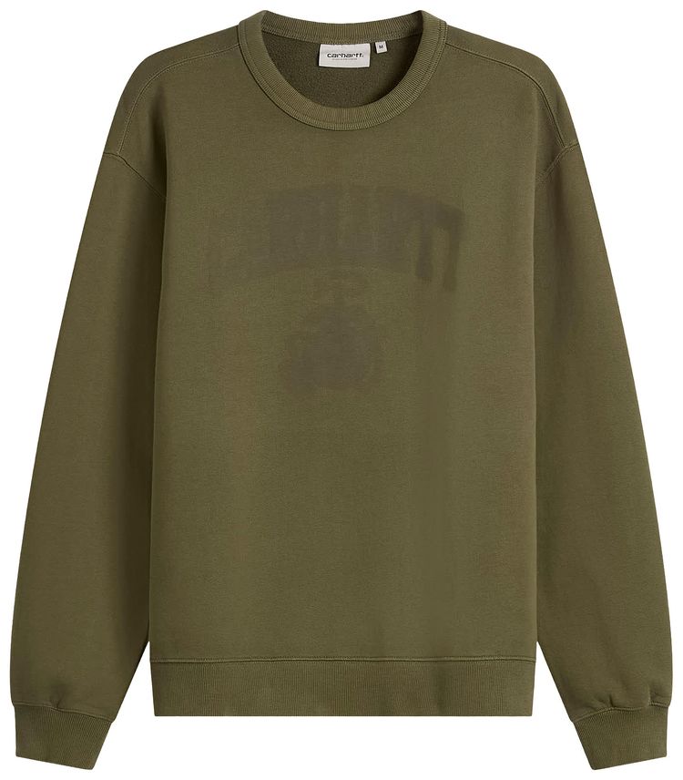 Carhartt WIP Faded Pond Corps Sweatshirt Cypress