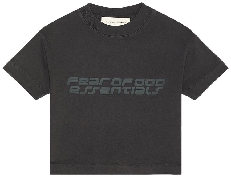 Fear of God Essentials Short Sleeve Tee Vintage Black
