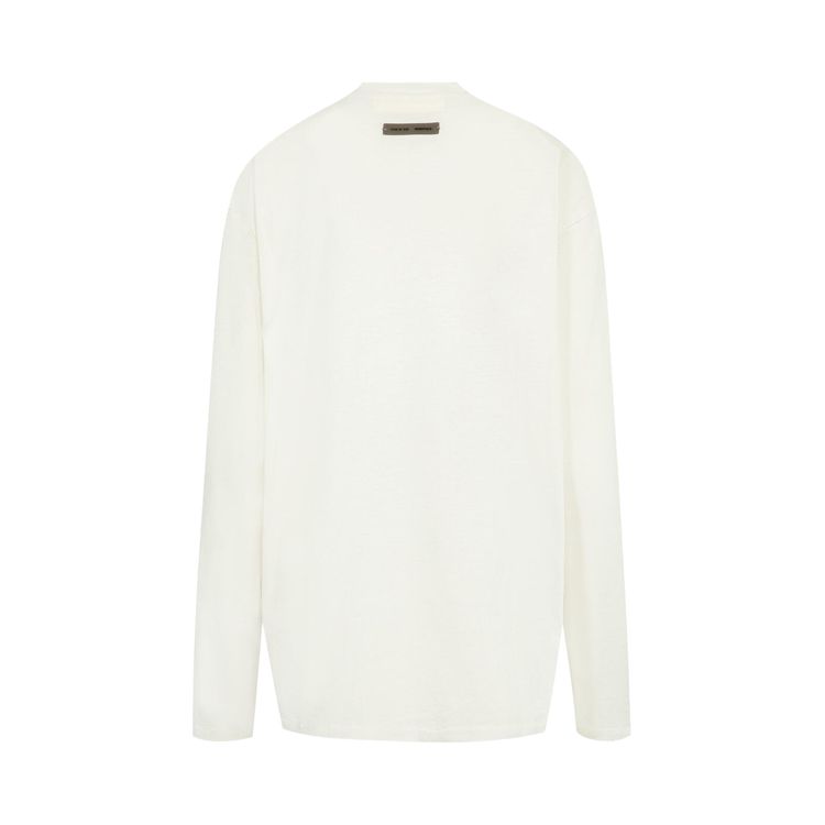 Fear of God Essentials Classic Fit Long Sleeve Tee Ivory