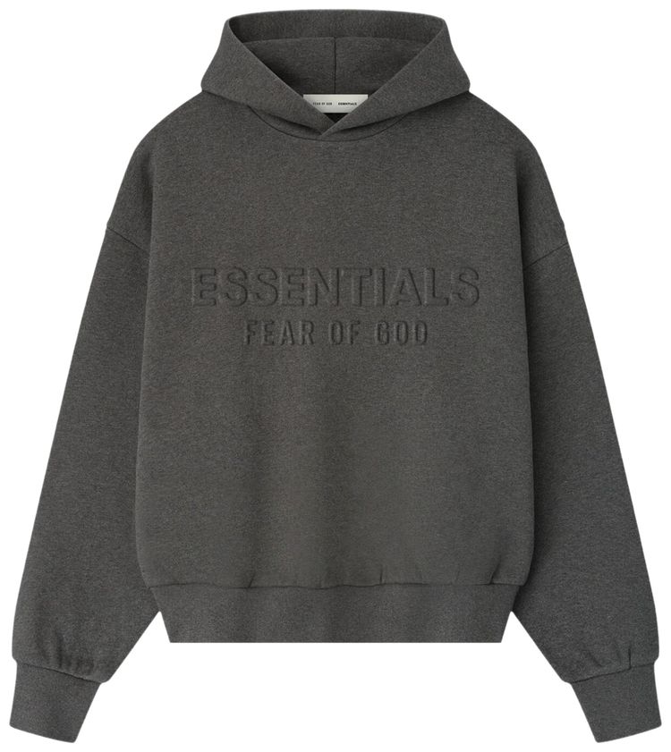 Fear of God Essentials Classic Hoodie Charcoal Heather