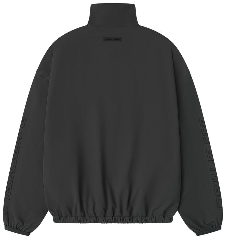 Fear of God Essentials Classic Half Zip Track Jacket Iron Grey