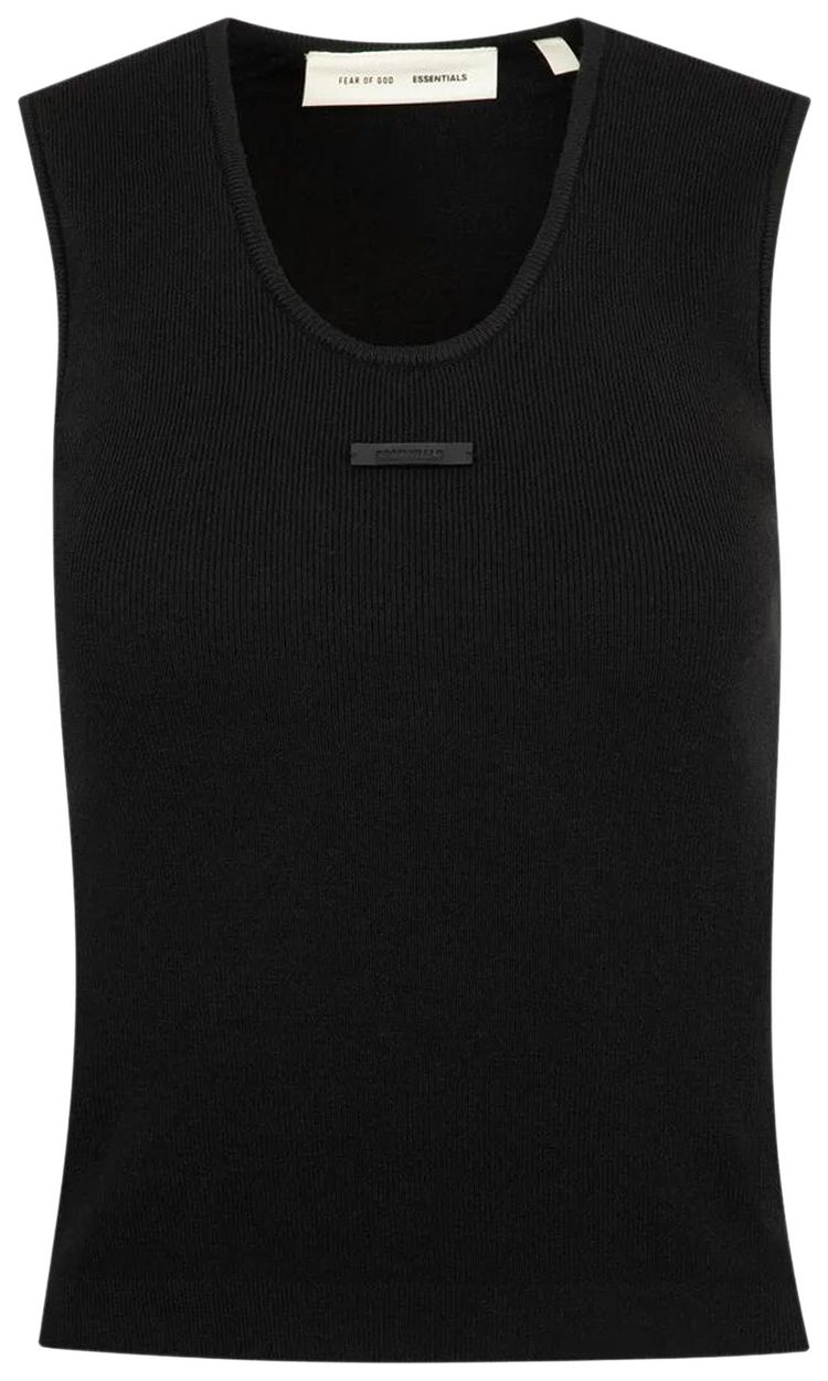 Fear of God Essentials Rib Tank Vintage Black