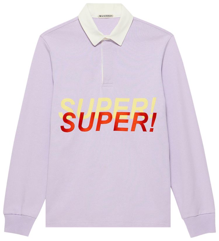 JW Anderson Super Super Rugby Polo Purple