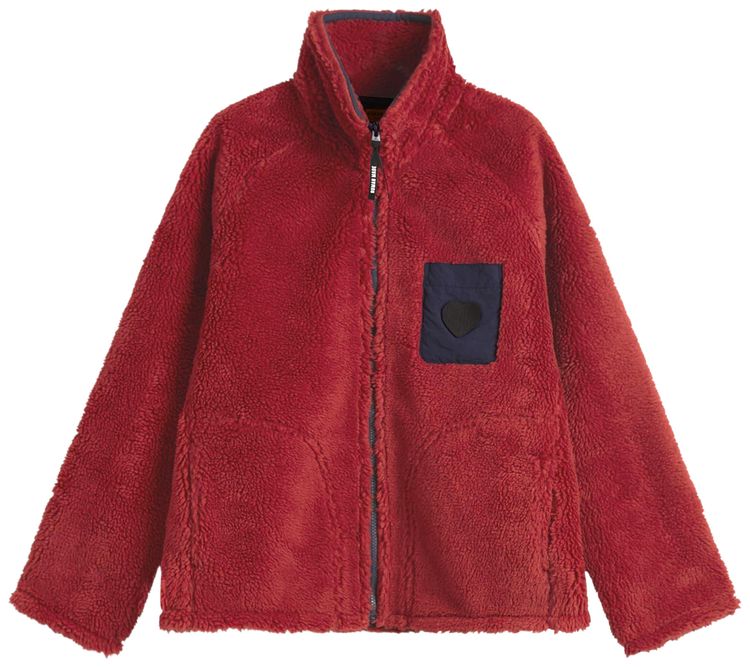 Human Made Fleece Jacket Red