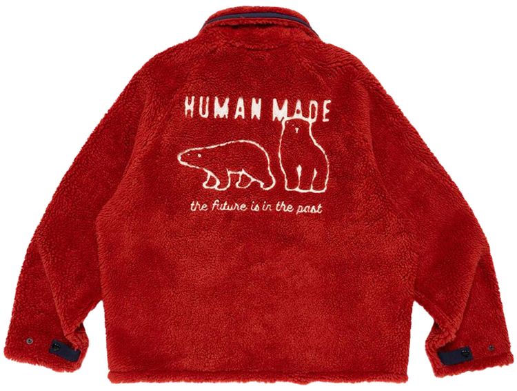 Human Made Fleece Jacket Red