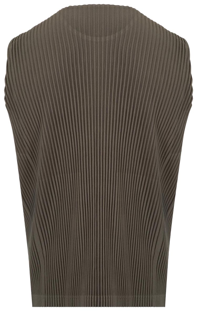 Issey Miyake Tailored Pleats 2 Top Mudstone Grey