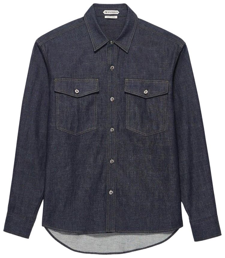JW Anderson Oversized Shirt Indigo