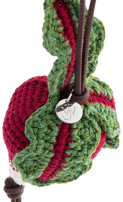 JW Anderson Radish Charm Burgundy