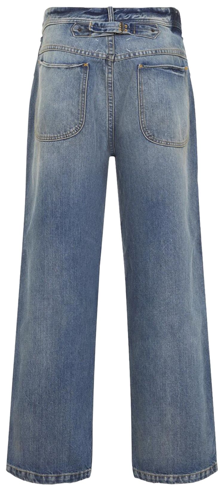 Maison Margiela 5 Pocket Pants Washed Blue