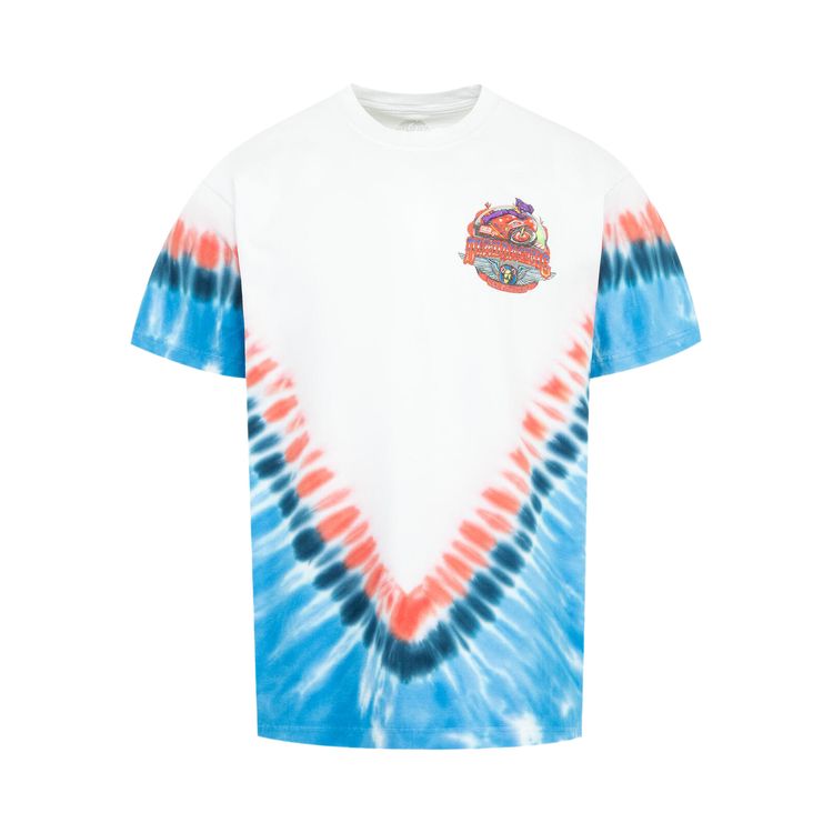 Market x Grateful Dead Tie Dye Tee WhiteBlue