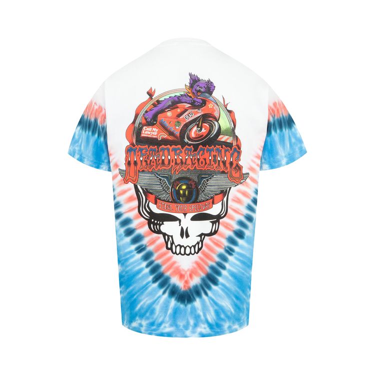 Market x Grateful Dead Tie Dye Tee WhiteBlue