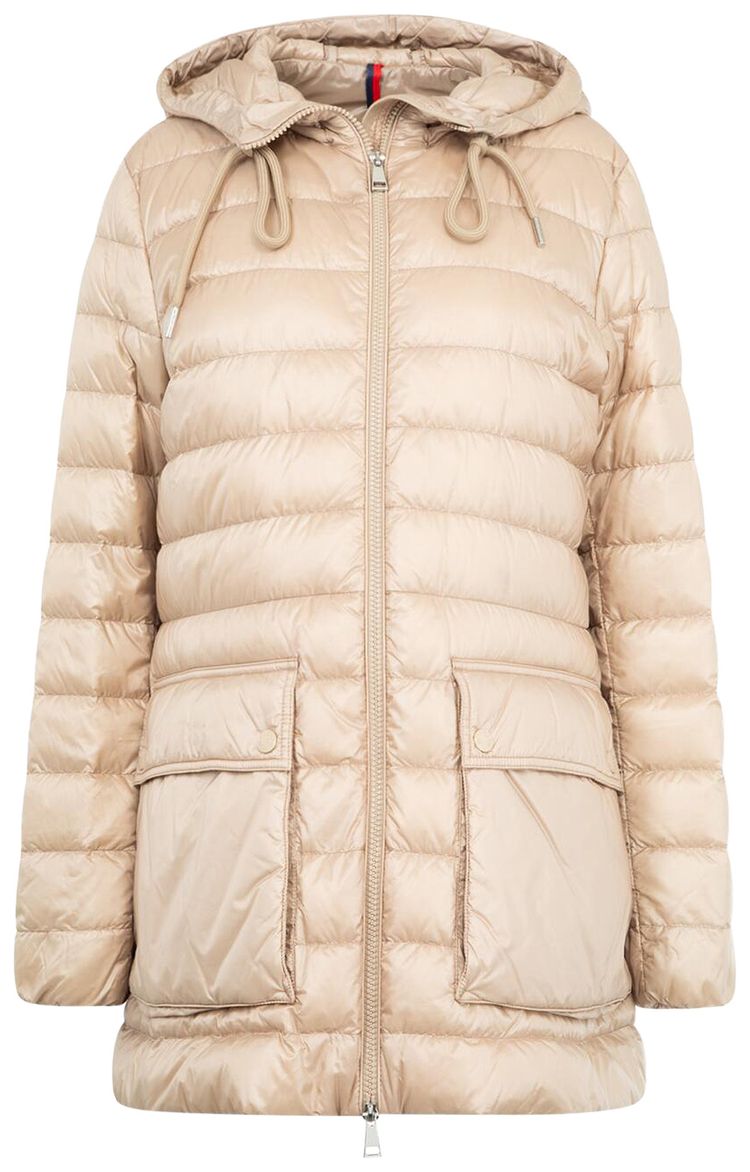 Moncler Jasmin Short Parka Beige