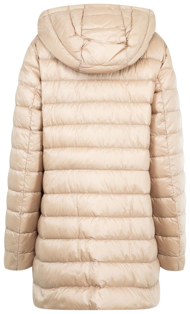 Moncler Jasmin Short Parka Beige