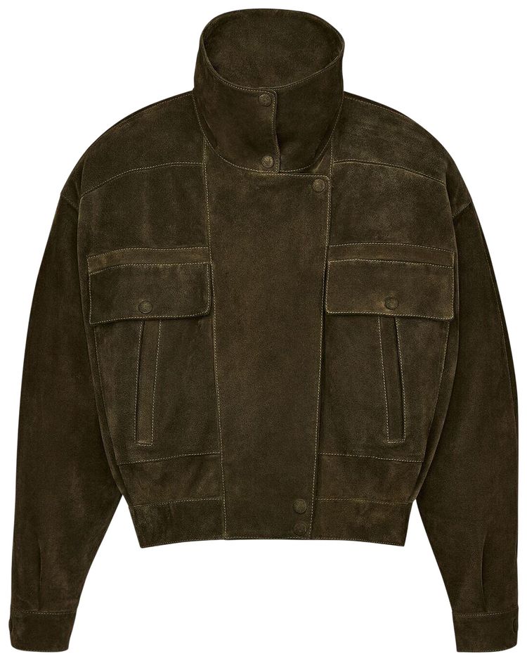 Saint Laurent Blouson Boxy Militaire