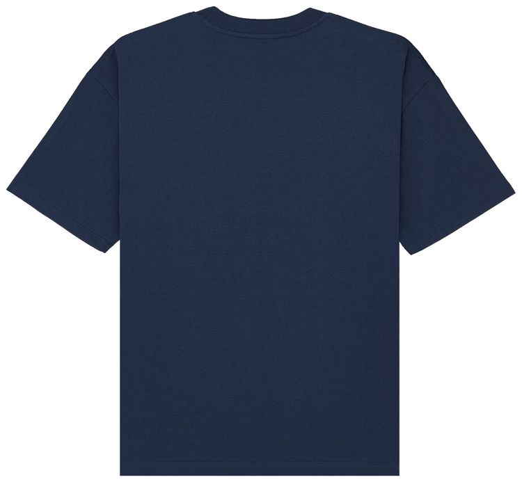 Saint Laurent T Shirt Bord Cassandre Bleu MineralNoir