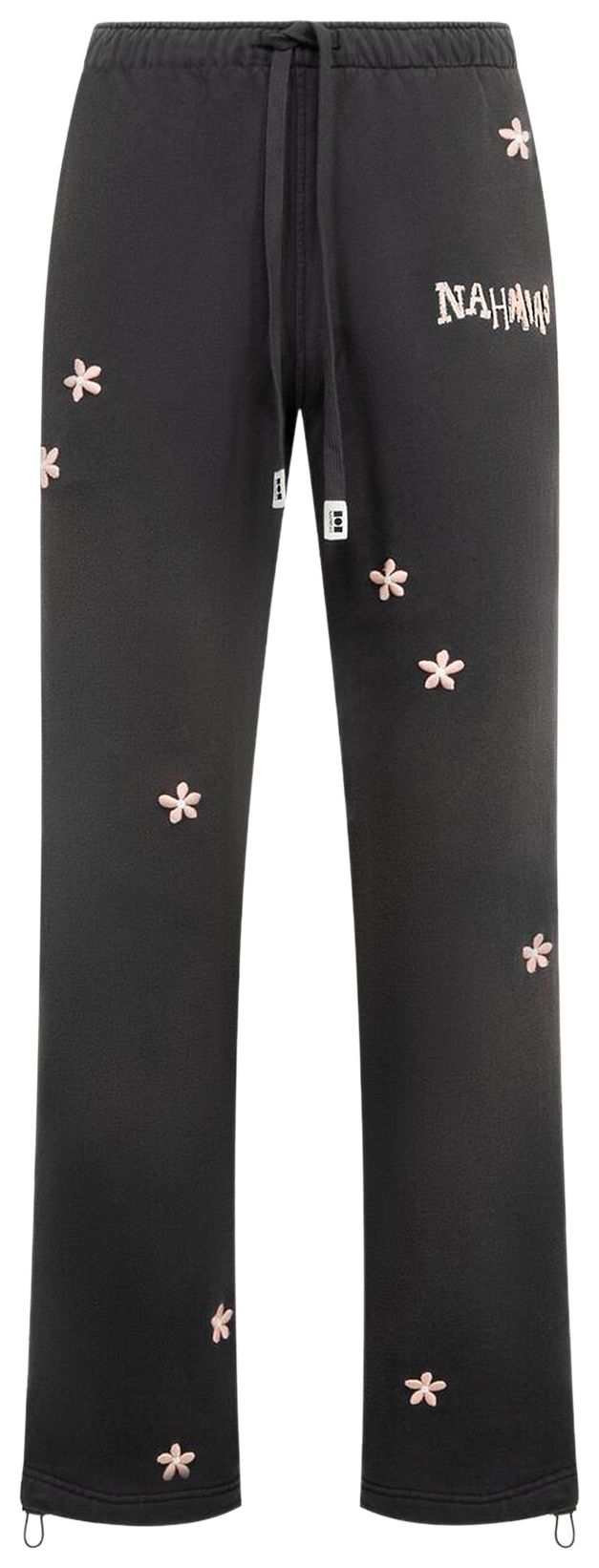 Nahmias Flower Groms Wide Sweatpants Aged Black