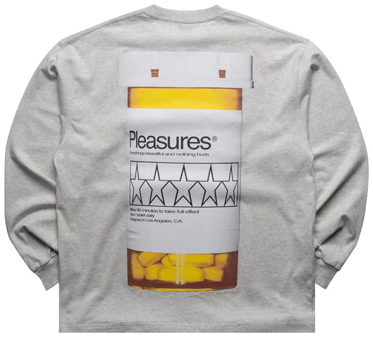 Pleasures Supplements Long Sleeve Heather