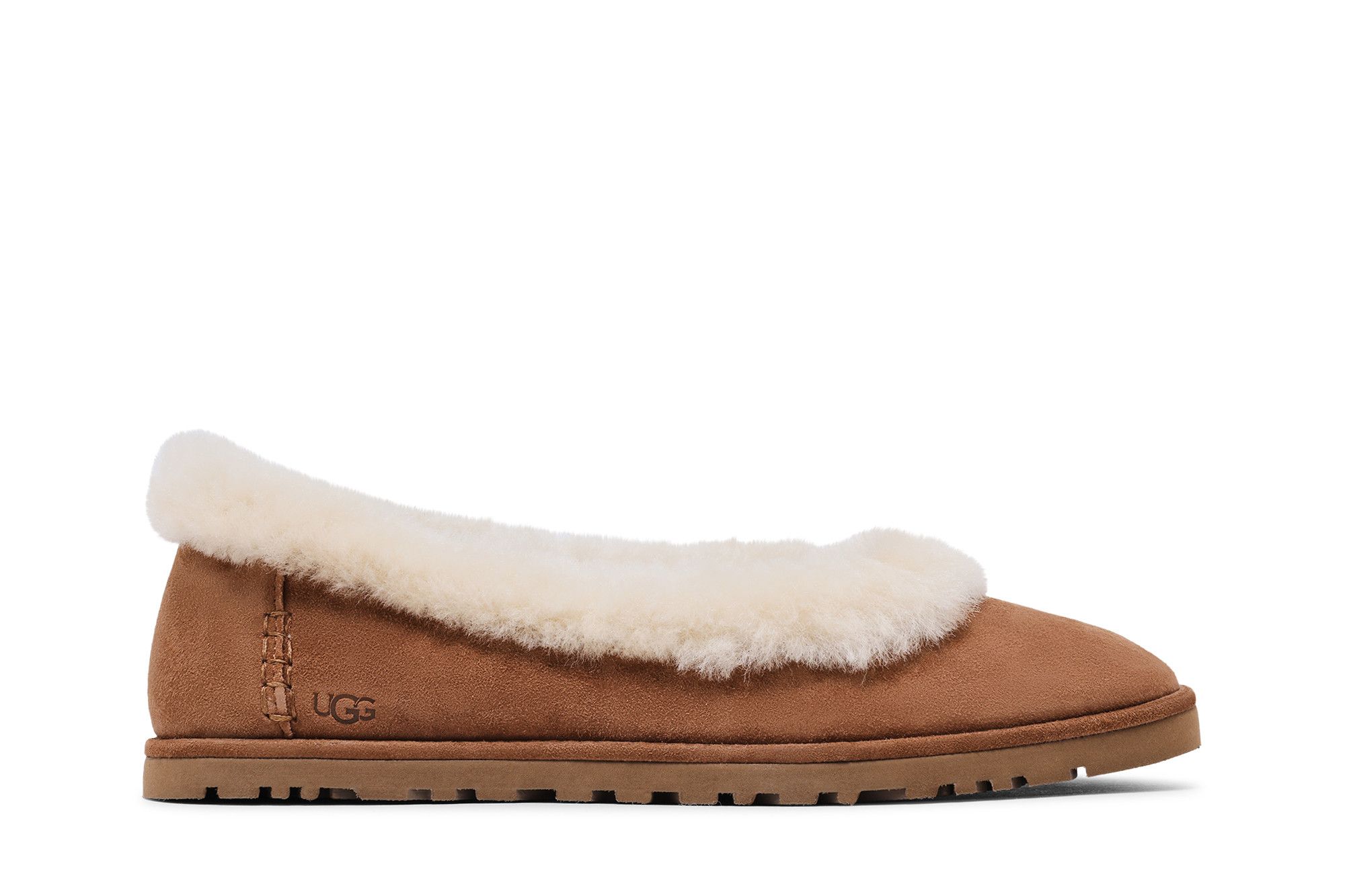 Buy UGG Wmns Zora Ballet Flat 'Chestnut' - 1178111 CHE | GOAT