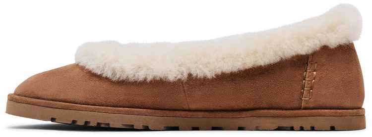 UGG Wmns Zora Ballet Flat Chestnut