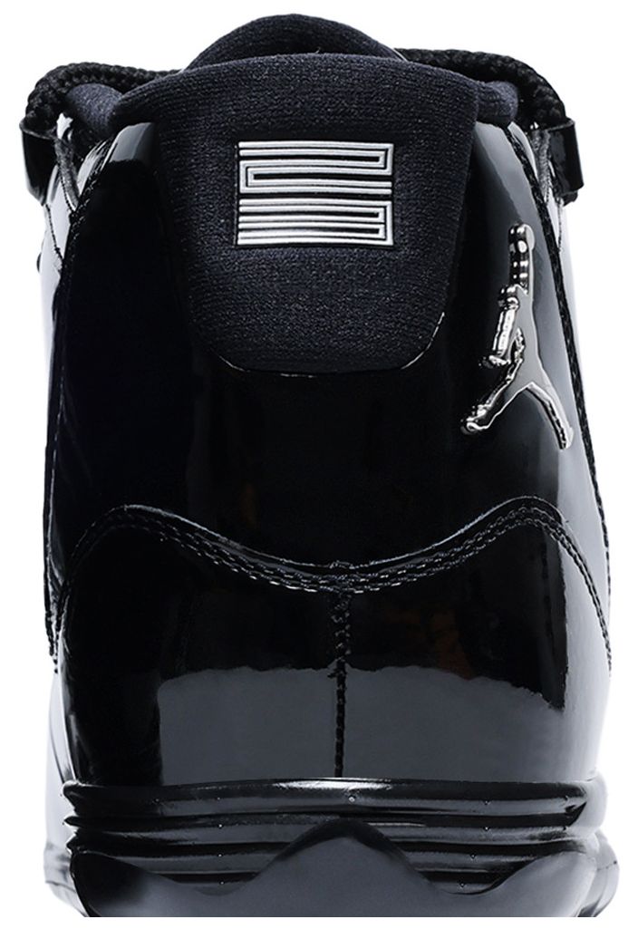 Air Jordan 11 Mid TD Cleat Patent Black