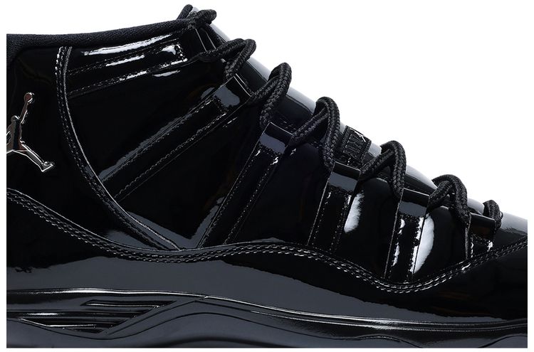 Air Jordan 11 Mid TD Cleat Patent Black