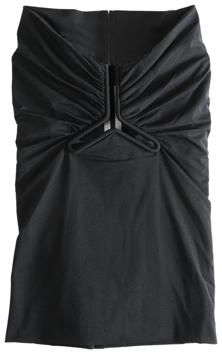 Rick Owens Alannah Prong Bustier Top Black