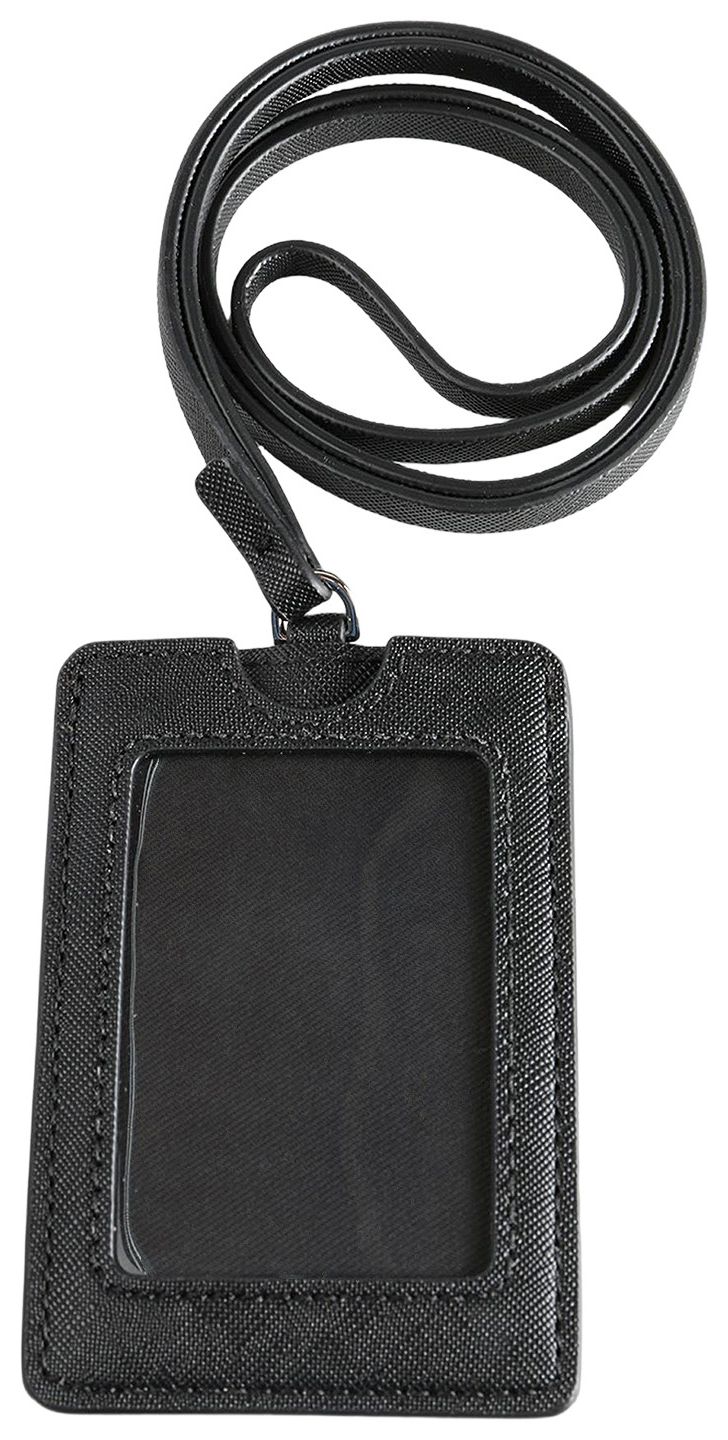 Marc Jacobs Trademarc 20 ID Lanyard Black