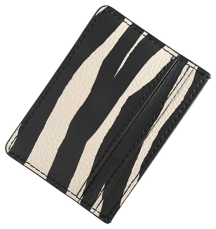 Marc Jacobs Zebra Bold Card Case BlackWhite