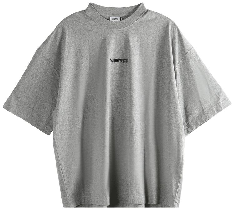 Vetements Biker Cross Waffle Sweatshirt Grey Melange