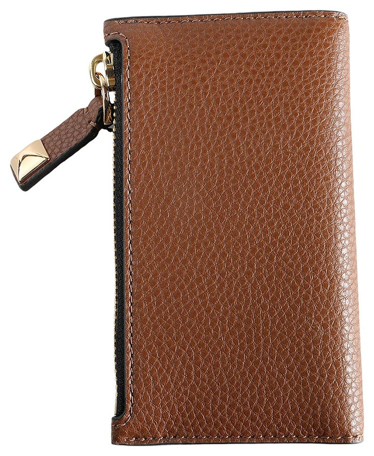 Marc Jacobs Bold Medium Flat Wallet Cognac
