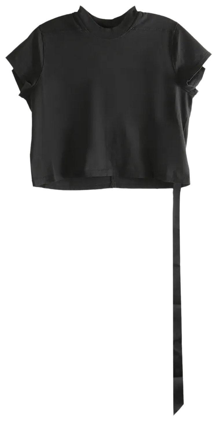 Rick Owens DRKSHDW Cropped Small Level T Shirt Black