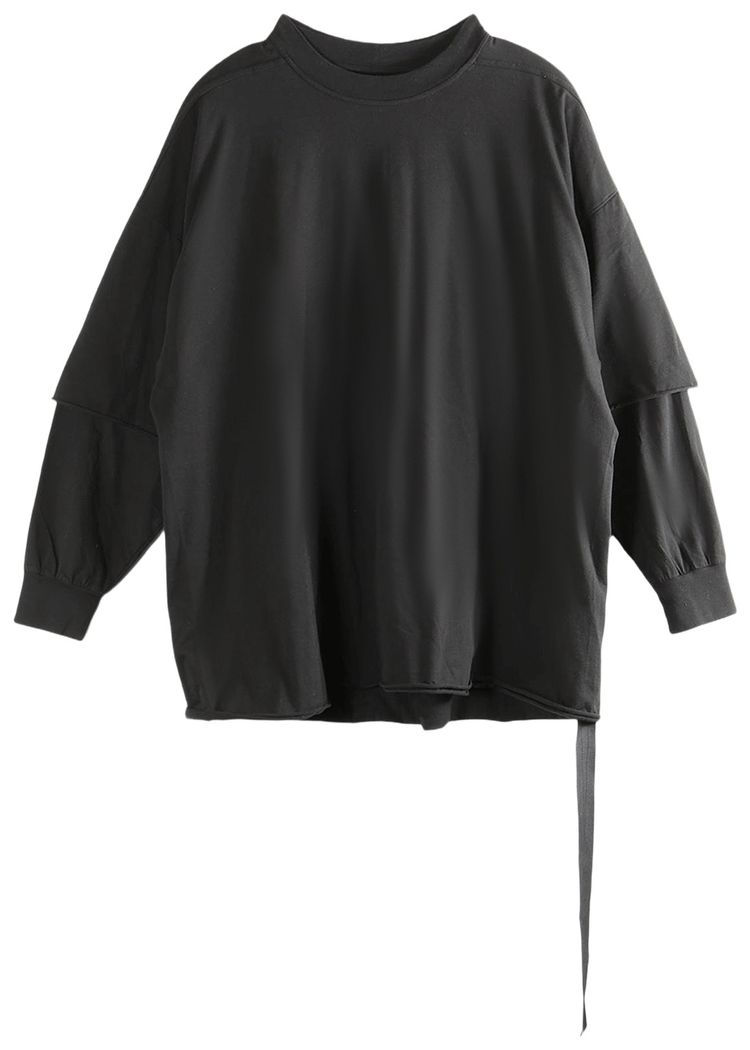 Rick Owens DRKSHDW Tommy Hustler Sweatshirt Black