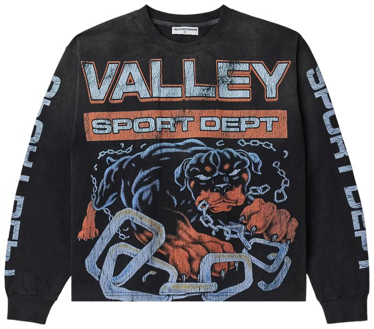 Vale Forever Big Dogs Sports Long Sleeve Tee Black