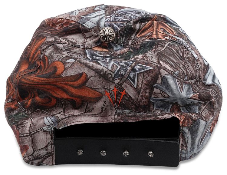 Chrome Hearts x NOCTA x Nike Cardinal Stock Cap Multi ColorSafety Orange