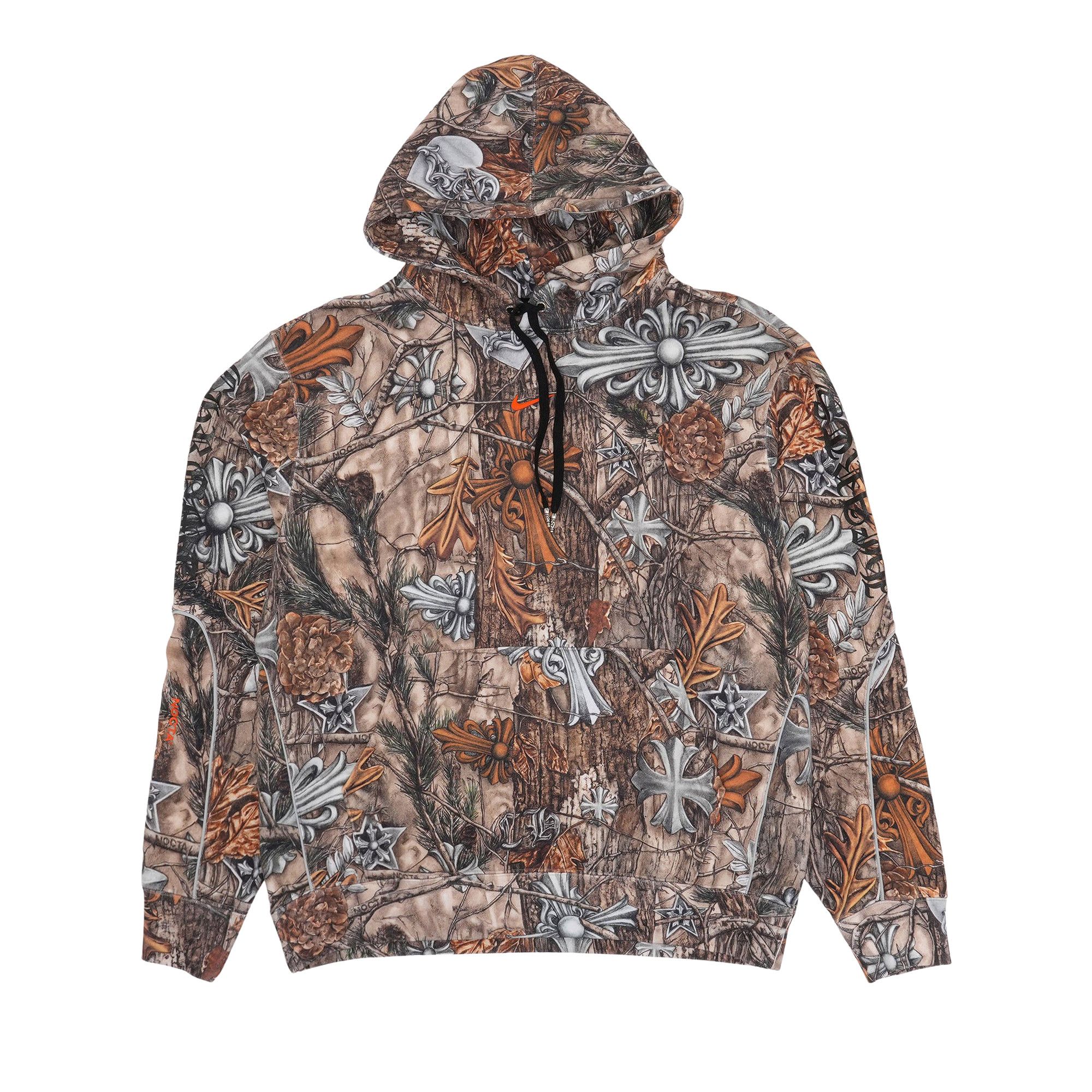Buy Chrome Hearts x NOCTA x Nike Cardinal Stock Fleece Hoodie
