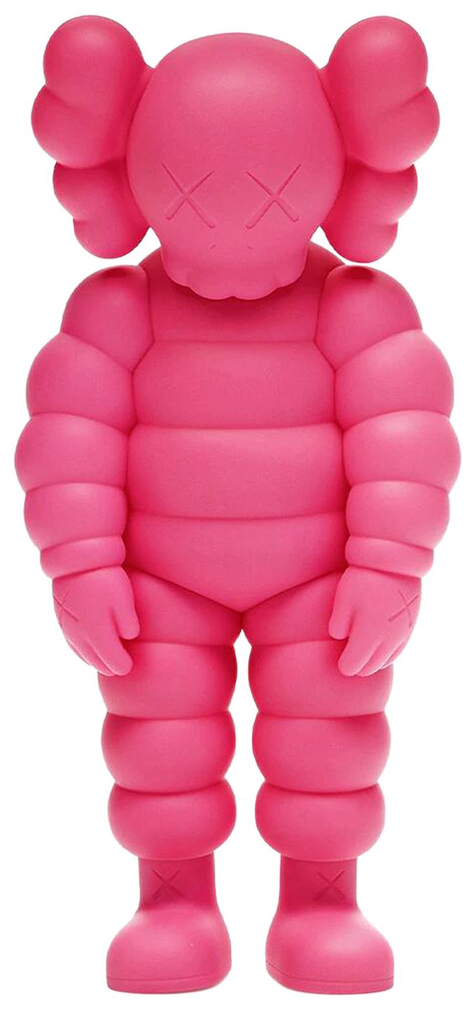 KAWS What Party Vinyl Figure Pink