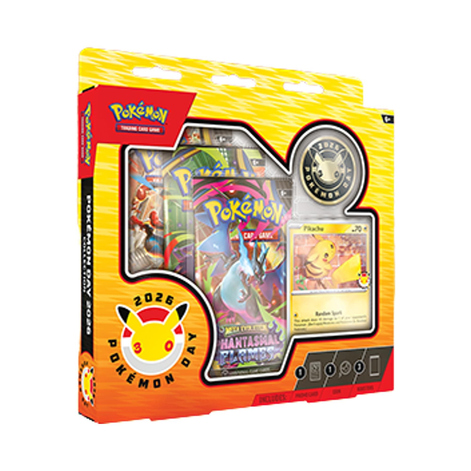 Buy Pokémon TCG Pokémon Day 2026 Collection - 08780 1SS2641PTPD2C