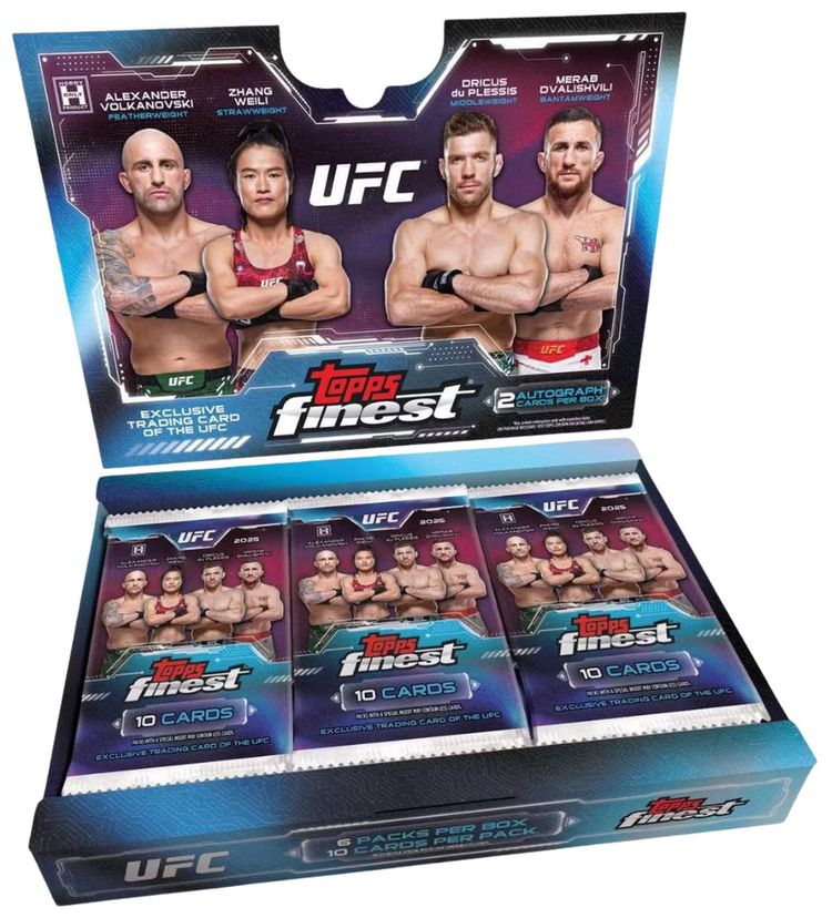 2025 Topps UFC Finest Hobby Box