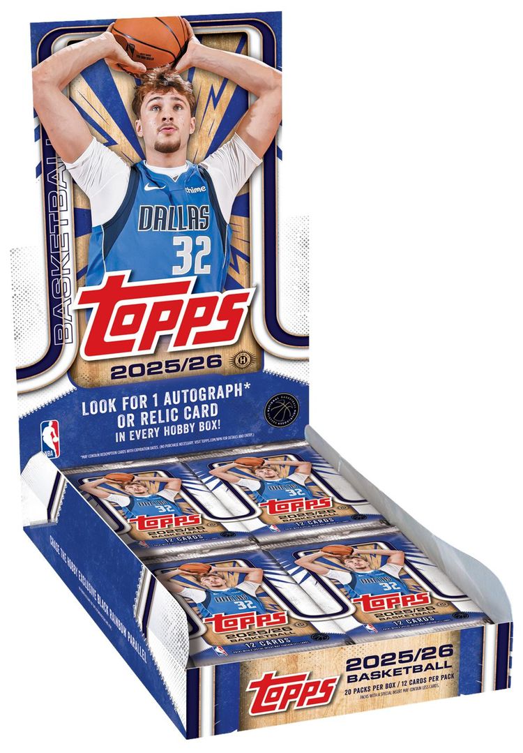 2025 26 Topps Basketball Hobby Box